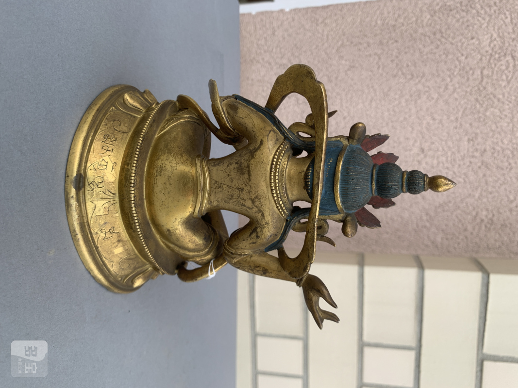 A gilt-bronze figure of a Bodhisattva - 图8